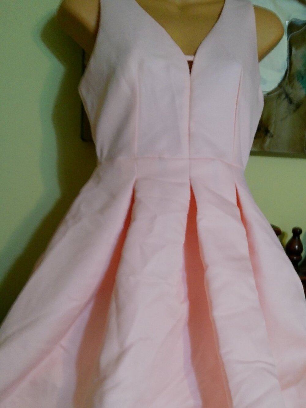 PINK PEACH COLOR HOT & DELICIOUS DRESS NWT SIZE SMALL